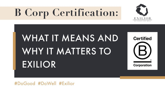 B Corp Certification: What It Means and Why It Matters to Exilior