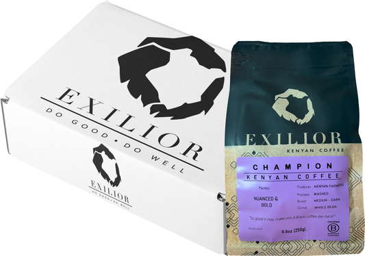 Case of 30 Champion Medium - Dark Roast Coffee Bags