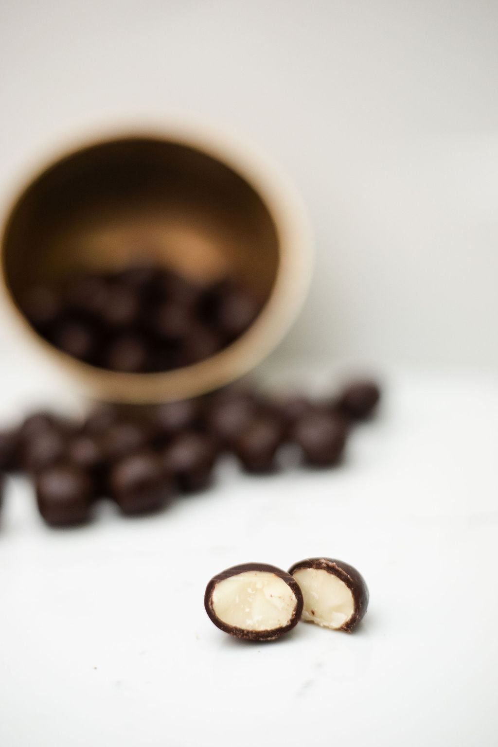 Premium Dark Chocolate covered Macadamia nuts