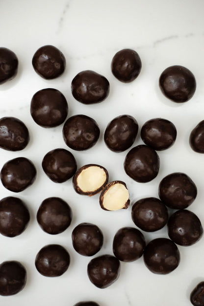 Premium Dark Chocolate covered Macadamia nuts