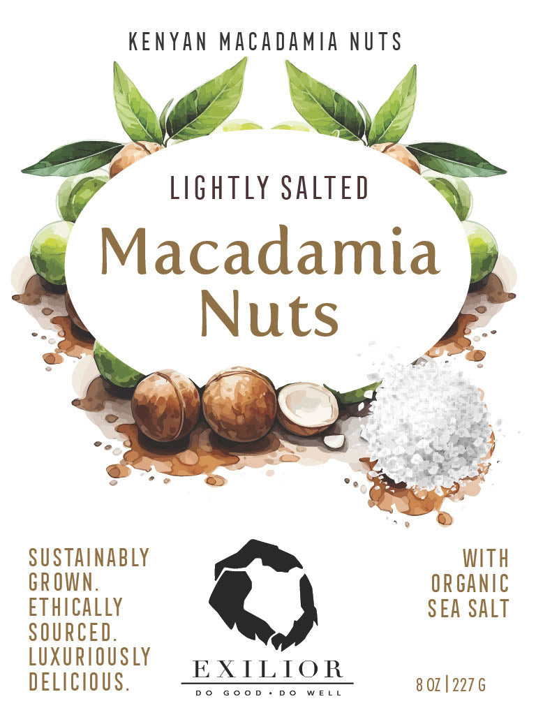 Salted Kenyan Macadamia nuts