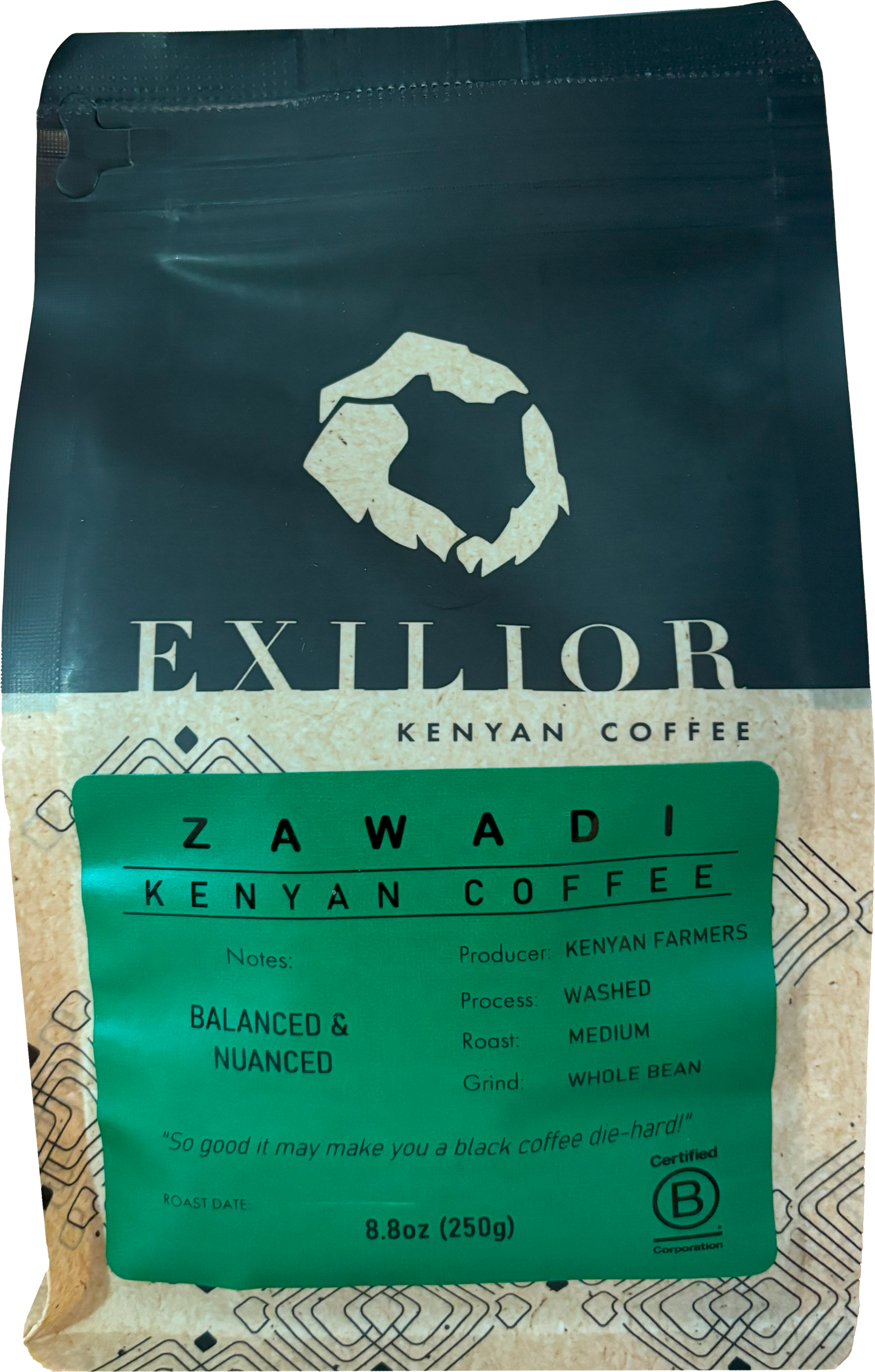 Case of 30 Zawadi Medium Roast Coffee Bags